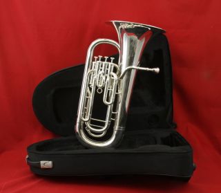 tuba exchange te 1300s sterling silver plated euphonium