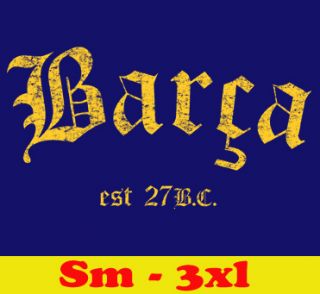 590 BARçA FC Barcelona spain soccer futbol team jersey l T SHIRT MENS 