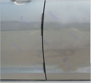 8pcs Car Door Edge Guards Trim Molding Protection Strip Scratch 