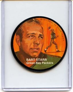 Bart Starr Packers 1971 Mattel Instant Replay Disc