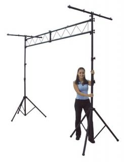   Light Stand With 10 I Beam Truss & Bars Lighting Stand & Truss Package
