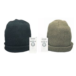   Acrylic Wintuck Watch Caps Army Knit Hats Tuque Cap Beanies