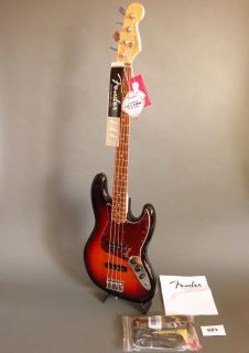 Fender American Standard Jazz Bass Guitar Made in USA Worldwide 