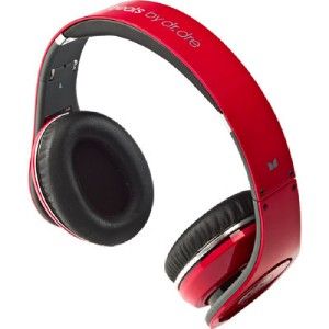 new beats by dr dre studio headphones red sealed