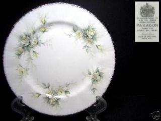 Beautiful Paragon First Love Bread Plate Excellent