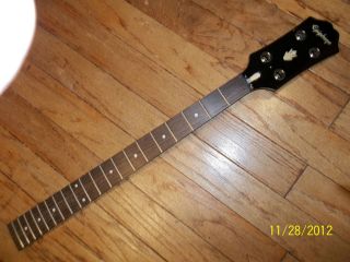 Epiphone EB Bass Neck Project Part Black with Ferrules