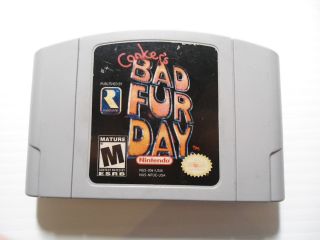 Conkers Bad Fur Day Game Cheap Nintendo 64 N64