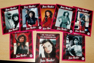 JANE BADLER V VISITORS 25 COLLECTIBLE CARDS NEW IN BOX ARGENTINA
