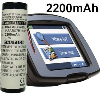 Battery for Garmin StreetPilot C320 C330 C340 C530 C550