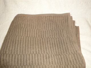 Chortex Oxford Khaki 30x52 Egyptian Cotton Ribbed Bath Towel  Ma