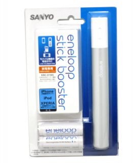 Sanyo Eneloop Battery Mobile Booster x iPhone KBC D1AS