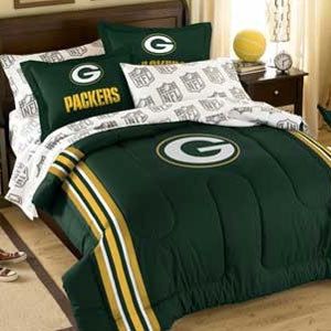 nEw NFL GREEN BAY PACKERS FULL BEDDING SET Football Double Bed 