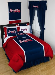   Braves Comforter Set Twin Full Queen SL MLB Bedding Sets