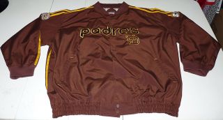   Cooperstown Collection San Diego Padres Throwback MLB Jacket 3X