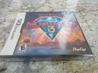 Bejeweled 3 (Nintendo DS, 2011) Brand New Sealed