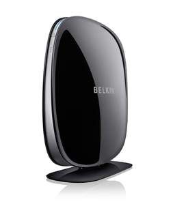 Belkin N750 DB 450 Mbps 4 Port Gigabit Wireless N Router F9K1103 
