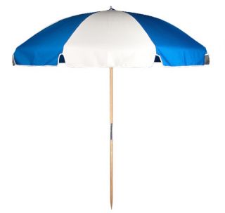 sunbrella beach umbrella beach umbrella color pacific blue white 