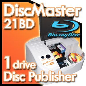   CD DVD BD Blu Ray 21 Disc Publisher Duplicator Printer Copier
