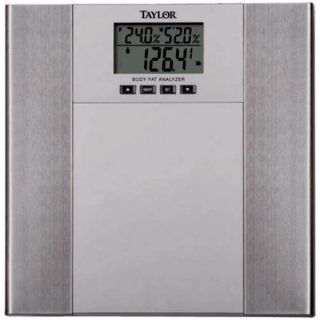 New Taylor Body Weight Fat Bathroom Scale Water BMI Monitor LCD 