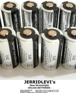 Streamlight® CR123, CR123A 3 Volt Lithium Batteries 12 Pack