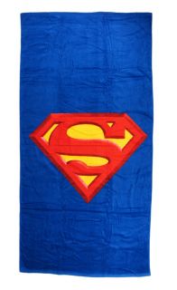 wow this super bright superman beach towel is sure to turn