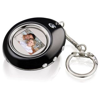   Digital Photo Frame Keychain 1.1 Color Display Rechargeable Battery