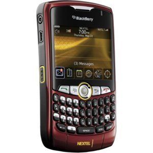 New Rim Blackberry 8350i Curve Nextel Red GPS PDA Camera Bluetooth 