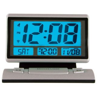 Digital Alarm Clock Bedside Large Led Disp Night Vision See original 