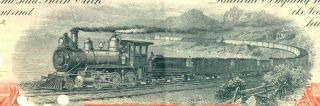 Beech Creek Railroad Company Bond Stock Certificate Pennsylvania