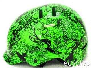 Giro SURFACE Bicycle Helmet Bright Green/Black Evil MEDIUM MSRP $55 