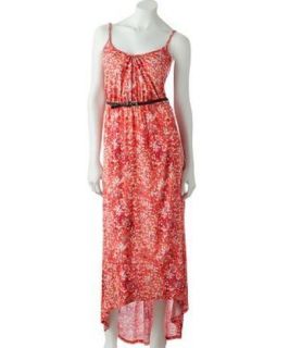 Juniors Mudd® Floral Hi Low Maxi Dress Size Large 9 11