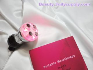 Portable Mesotherapy Beauty Skin Care Device for Home