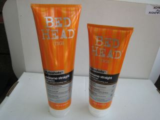 Bed Head Style Shots Straight Shampoo Conditioner Set