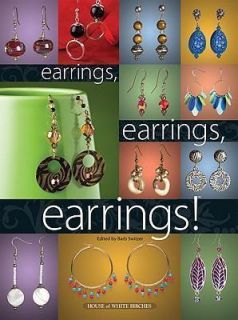 Beading Pattern Book DANGLE EARRINGS BEADED Jewelry Necklaces 70