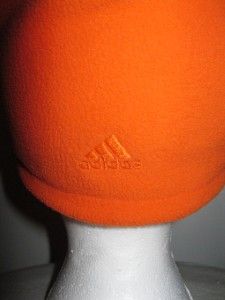 ADIDAS orange fleece BEAVERS OSU college SKULL CAP BEANIE 1 SZ