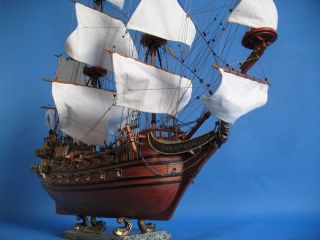 Spanish Galleon 30 Wooden Tall SHIP Model Boat New