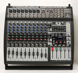 Behringer EUROPOWER PMP3000 12 Channel Powered Mixer as Is No Reserve 