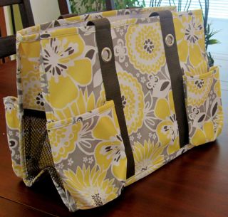 NEW THIRTY ONE 31 GIFTS ORGANIZING UTILITY TOTE BAG  AWESOME BLOSSOM 