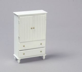   House Mini Victorian White Wardrobe Closet Bedroom Furniture