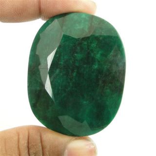 294 10 cts Huge Precious Certified Green Emerald Gemstone