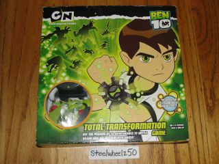Ben 10 Total Transformation Board Game Pressman 2007 Cartoon Network 