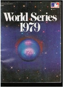 World Series 1979 Official Program 76th World Series