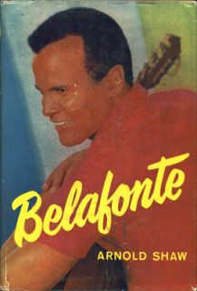 Scarce Harry Belafonte Unauthorized Biography HC DJ 1960