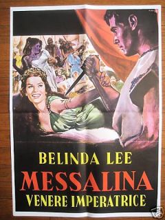 Messalina 1959 Belinda Lee Spiros Focas Carlo Giustini Vittorio 