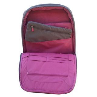 Belkin Slim Backpack for Dell 17 Laptop Gray Pink