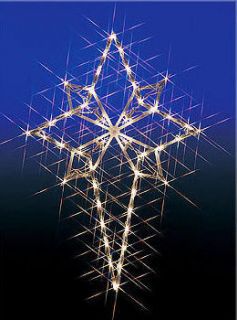 LED Star of Bethlehem Lighted Window Decoration Brand New