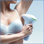 Philips Lumea hair removal system is suitable for bikini area