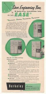 1953 Beckman Berkeley EASE Computer Print Ad