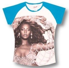 Beyonce Knowles R B Soul Junior Baby Doll T Shirt New