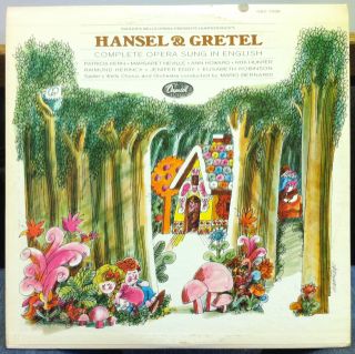 Mario Bernardi Humperdinck Hansel Gretel 2 LP VG GBO 7256 Vinyl 1966 
